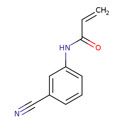 N-(3-cyanophenyl)prop-2-enamide