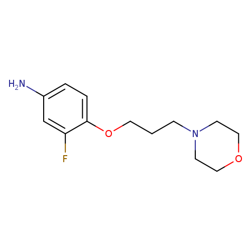 3-fluoro-4-[3-(morpholin-4-yl)propoxy]aniline