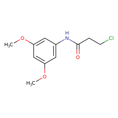 3-Chloro-n-(3,5-dimethoxyphenyl)propanamide