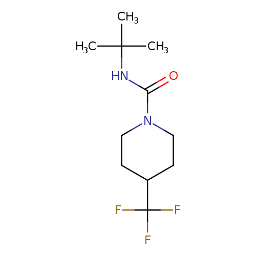 N-tert-butyl-4-(trifluoromethyl)piperidine-1-carboxamide