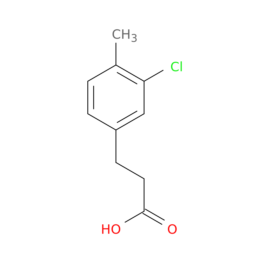 3-(3-Chloro-4-methylphenyl)propanoic acid