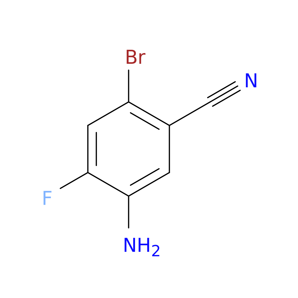 5-AMINO-2-BROMO-4-FLUOROBENZONITRILE