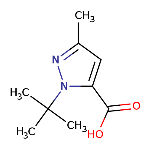 1H-Pyrazole-5-carboxylic acid, 1-(1,1-dimethylethyl)-3-methyl-