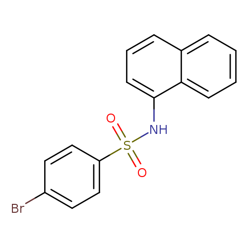 4-Bromo-N-(1-naphthyl)benzenesulfonamide
