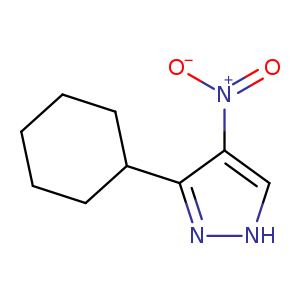 3-cyclohexyl-4-nitro-1H-pyrazole
