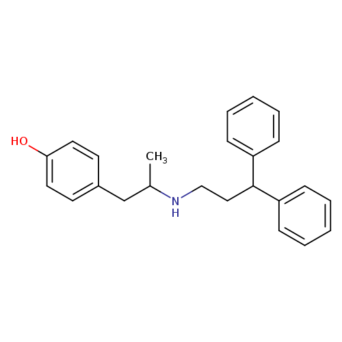 Phenol, 4-[2-[(3,3-diphenylpropyl)amino]propyl]-