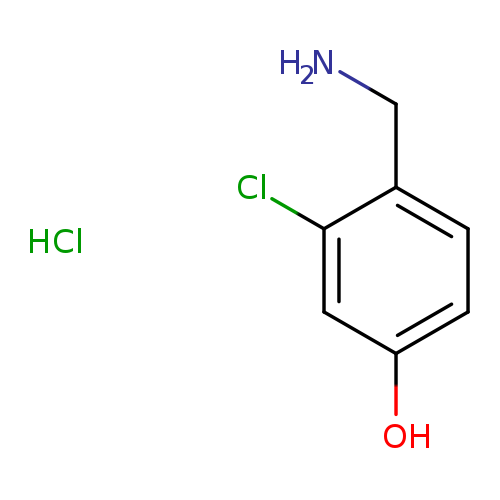 4-(aminomethyl)-3-chlorophenolhydrochloride