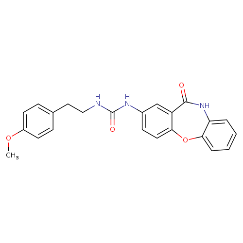 1-[2-(4-methoxyphenyl)ethyl]-3-{10-oxo-2-oxa-9-azatricyclo[9.4.0.0^{3,8}]pentadeca-1(11),3(8),4,6,12,14-hexaen-13-yl}urea