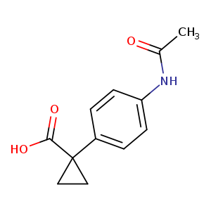 1-(4-acetamidophenyl)cyclopropane-1-carboxylic acid
