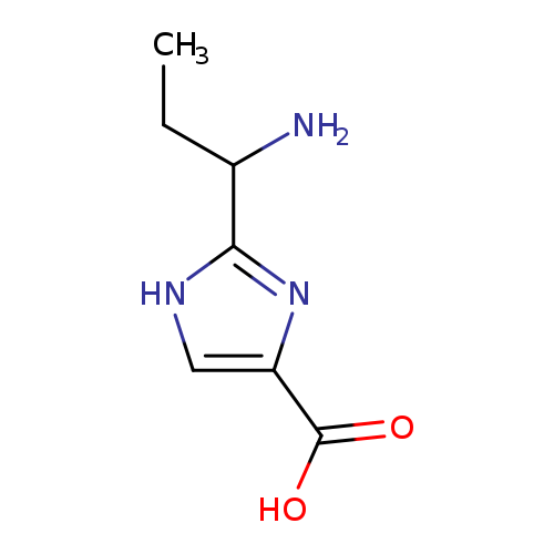 2-(1-Aminopropyl)-1H-imidazole-4-carboxylic acid