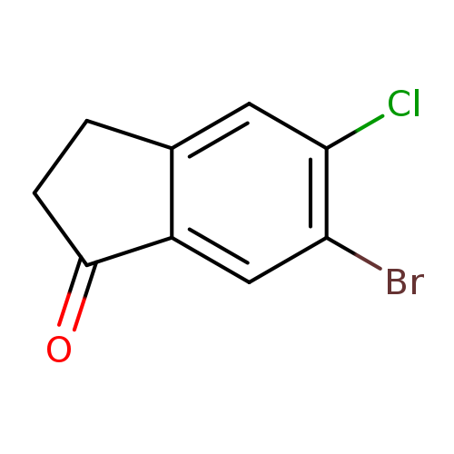 1H-Inden-1-one, 6-broMo-5-chloro-2,3-dihydro-