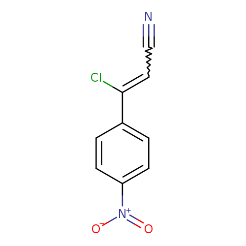 2-Propenenitrile, 3-chloro-3-(4-nitrophenyl)-