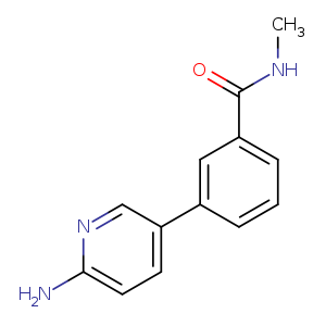 3-(6-Aminopyridin-3-yl)-N-methylbenzamide