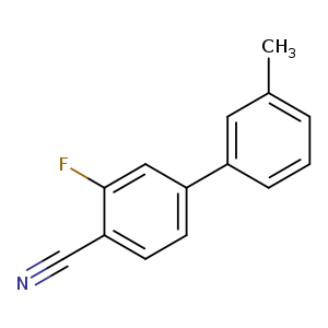 2-Fluoro-4-(3-methylphenyl)benzonitrile