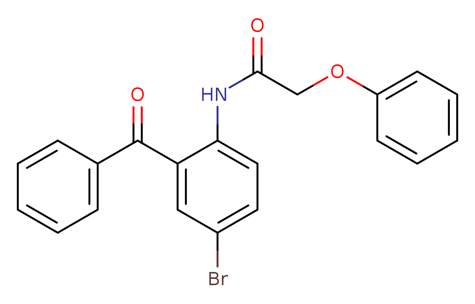 N-(2-benzoyl-4-bromophenyl)-2-phenoxyacetamide