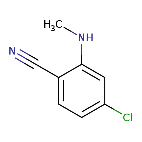 4-Chloro-2-methylamino-benzonitrile