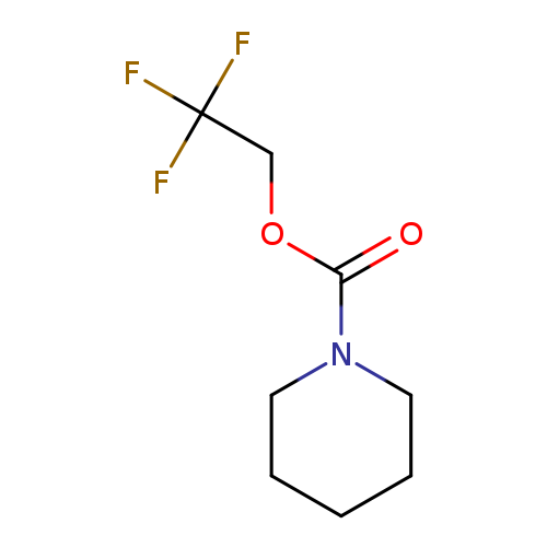 2,2,2-trifluoroethyl piperidine-1-carboxylate