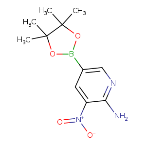 2-AMINO-3-NITROPYRIDINE-5-BORONIC ACID