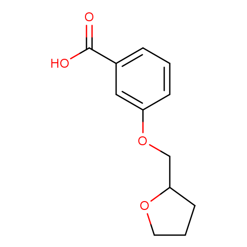 3-(Oxolan-2-ylmethoxy)benzoic acid