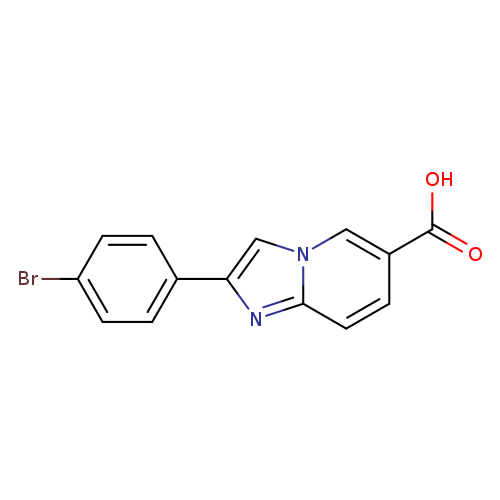 2-(4-BROMOPHENYL)IMIDAZO[1,2-A]PYRIDINE-6-CARBOXYLIC ACID