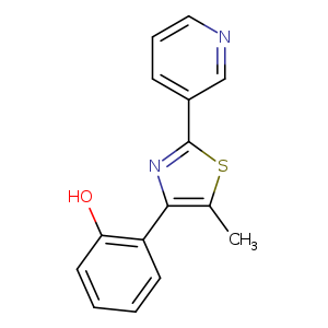 2-(5-Methyl-2-(pyridin-3-yl)thiazol-4-yl)phenol