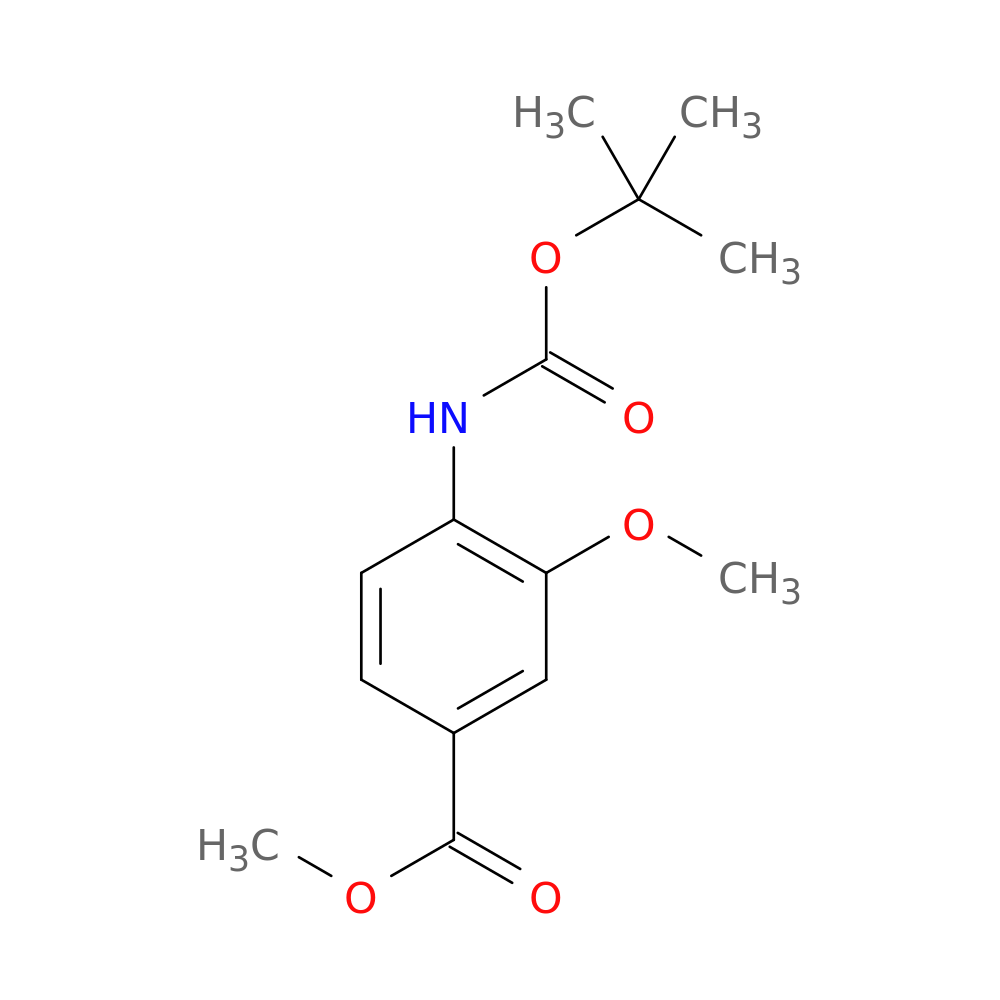 Methyl 4-((tert-butoxycarbonyl)amino)-3-methoxybenzoate