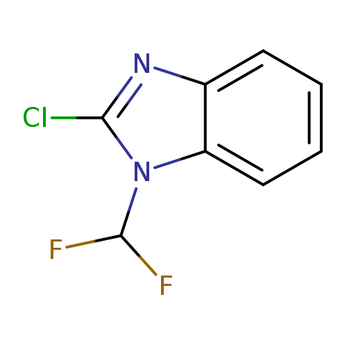 2-chloro-1-(difluoromethyl)-1H-1,3-benzodiazole
