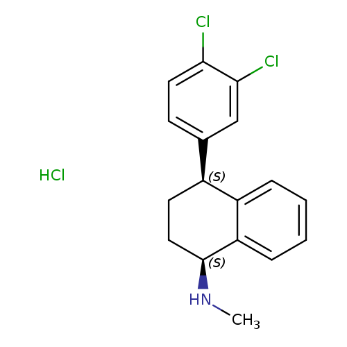 (1S,4S)-4-(3,4-Dichlorophenyl)-1,2,3,4-tetrahydro-N-methyl-1-naphthalenamine hydrochloride