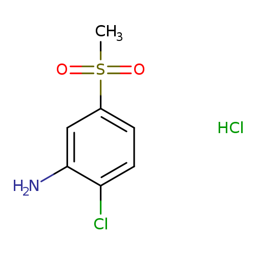 2-Chloro-5-(methylsulfonyl)aniline, HCl