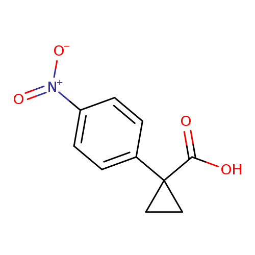 Cyclopropanecarboxylic acid, 1-(4-nitrophenyl)-