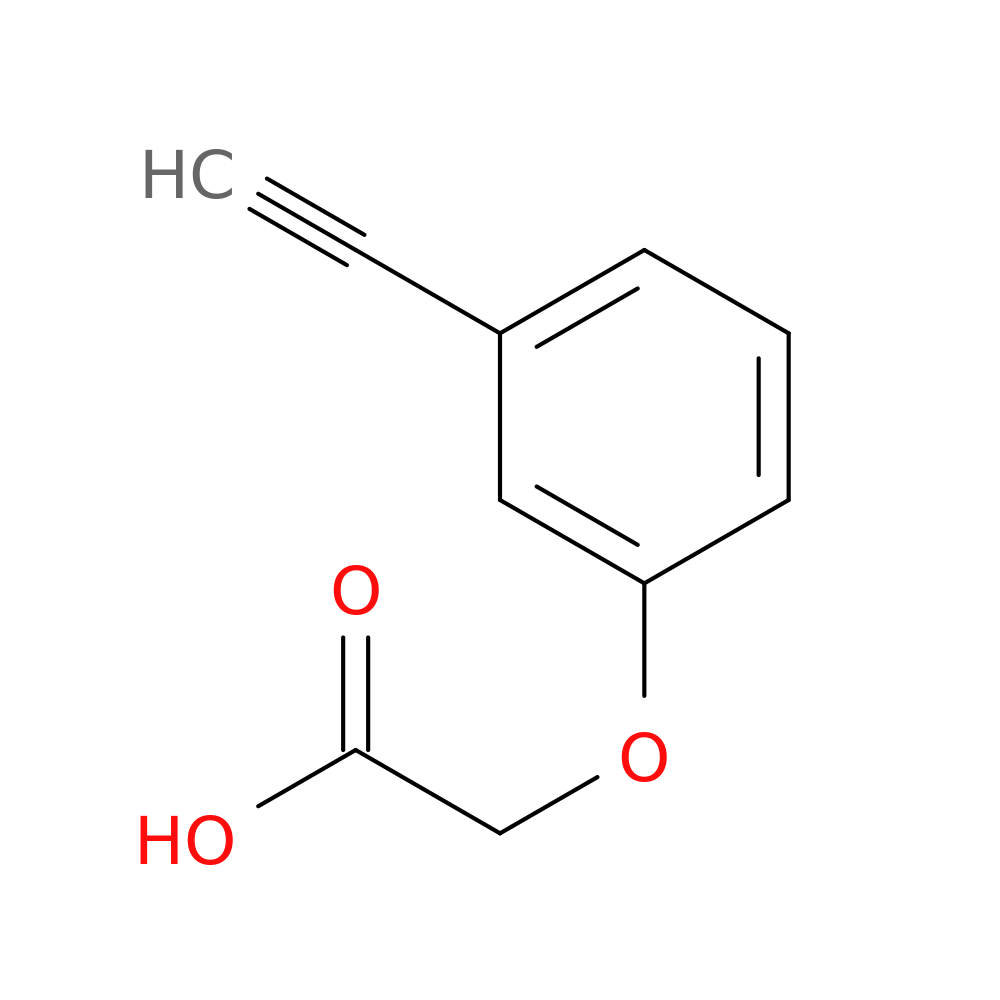 2-(3-ethynylphenoxy)acetic acid