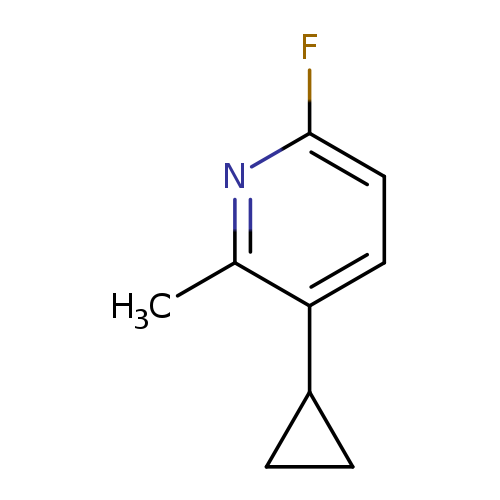 3-cyclopropyl-6-fluoro-2-methylpyridine