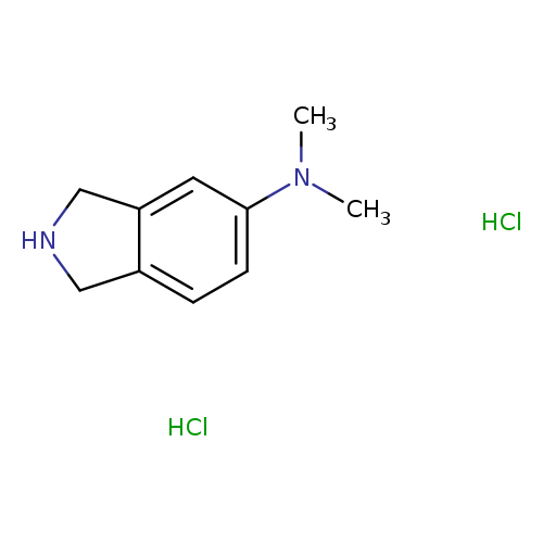 N,N-dimethyl-2,3-dihydro-1H-isoindol-5-aminedihydrochloride