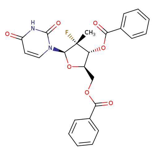 [(2R,3R,4R,5R)-3-Benzoyloxy-5-(2,4-dioxopyrimidin-1-yl)-4-fluoro-4-methyl-tetrahydrofuran-2-yl]methyl benzoate