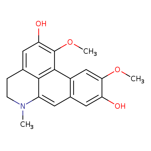 1,10-dimethoxy-6-methyl-5,6-dihydro-4h-dibenzo[de,g]quinoline-2,9-diol