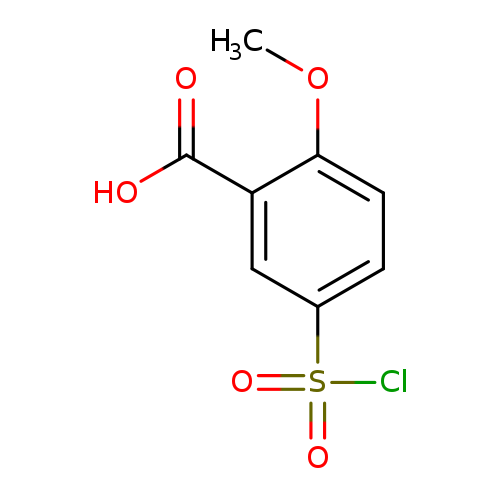 5-(Chlorosulfonyl)-2-methoxybenzoic acid