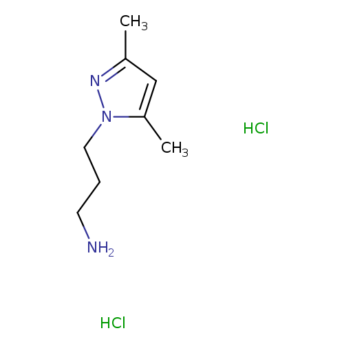 3-(3,5-Dimethyl-1H-pyrazol-1-yl)propan-1-amine dihydrochloride