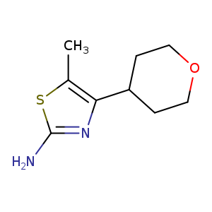 5-methyl-4-(oxan-4-yl)-1,3-thiazol-2-amine
