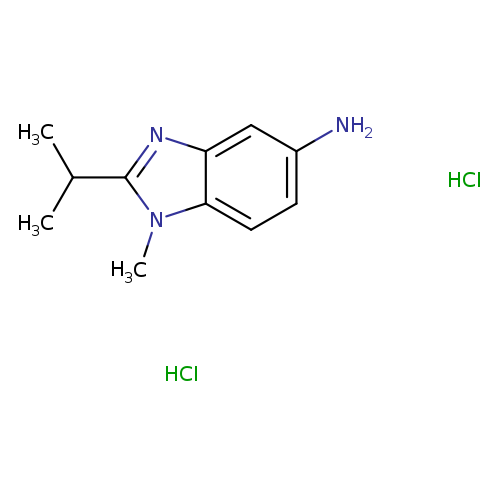 2-isopropyl-1-methyl-1H-benzo[d]imidazol-5-amine dihydrochloride