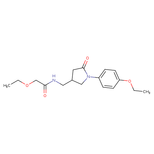 2-ethoxy-N-{[1-(4-ethoxyphenyl)-5-oxopyrrolidin-3-yl]methyl}acetamide