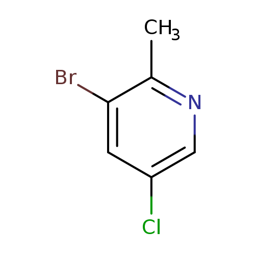 Pyridine, 3-bromo-5-chloro-2-methyl-
