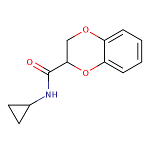 N-cyclopropyl-2,3-dihydro-1,4-benzodioxine-2-carboxamide