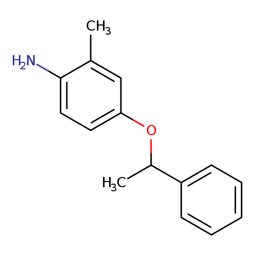 2-Methyl-4-(1-phenylethoxy)aniline