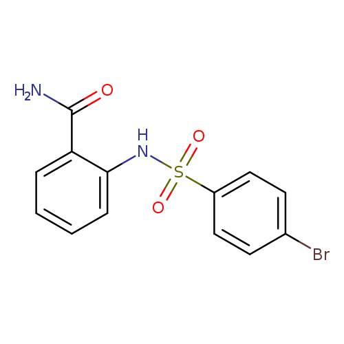 2-(4-bromobenzenesulfonamido)benzamide