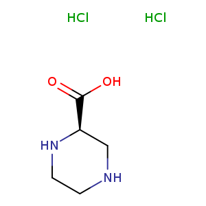 2-Piperazinecarboxylic acid, hydrochloride (1:2), (2R)-