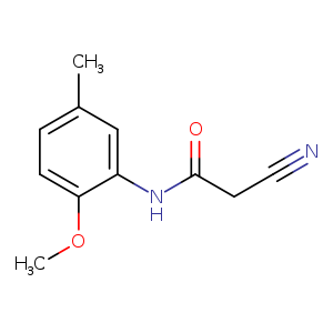 2-Cyano-n-(2-methoxy-5-methylphenyl)acetamide