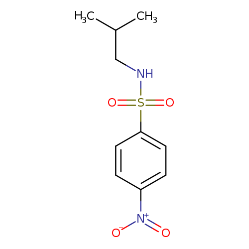 Benzenesulfonamide, N-(2-methylpropyl)-4-nitro-