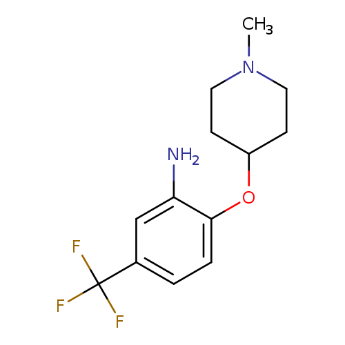 2-(1-METHYLPIPERIDIN-4-YLOXY)-5-(TRIFLUOROMETHYL)BENZENAMINE