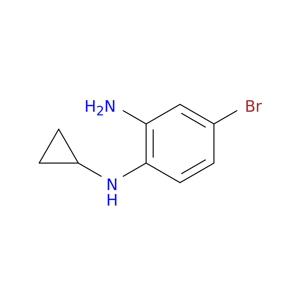 4-bromo-N1-cyclopropylbenzene-1,2-diamine