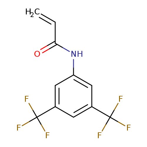 N-[3,5-bis(trifluoromethyl)phenyl]prop-2-enamide